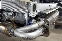 Kies-Motorsports Soul Performance Porsche 991.1 / 991.2 GT3 Side Muffler Bypass Pipes (Valved)