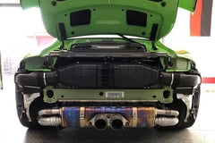 Kies-Motorsports Soul Performance Porsche 991.1 / 991.2 GT3 Side Muffler Bypass Pipes (Valved)
