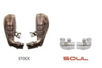 Kies-Motorsports Soul Performance Porsche 991.1 / 991.2 GT3 Side Muffler Bypass Pipes (Valved)