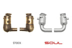 Kies-Motorsports Soul Performance Porsche 991.2 Carrera Base / S (without PSE) Sport Catalytic Converters