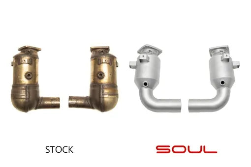 Kies-Motorsports Soul Performance Porsche 991.2 Carrera Base / S (without PSE) Sport Catalytic Converters