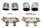 Kies-Motorsports Soul Performance Porsche 991.2 Carrera (with PSE) Bolt On Exhaust Tips