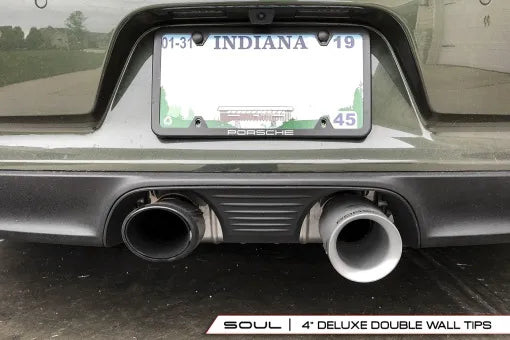 Kies-Motorsports Soul Performance Porsche 991.2 Carrera (with PSE) Bolt On Exhaust Tips