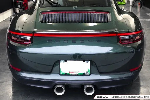 Kies-Motorsports Soul Performance Porsche 991.2 Carrera (with PSE) Bolt On Exhaust Tips