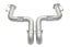 Kies-Motorsports Soul Performance Porsche 991.2 Carrera (with PSE) Trackback Turbo Back Exhaust System 3" Turn Down / No
