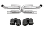 Kies-Motorsports Soul Performance Porsche 991.2 Carrera (without PSE) Performance Exhaust System with Anti-Drone Tubes / Base Model / Carbon Fiber