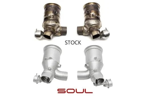 Kies-Motorsports Soul Performance Porsche 991.2 GT2 RS Cat Bypass Pipes Main image