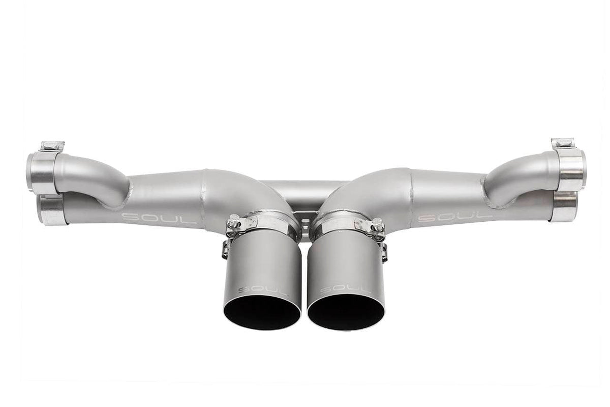 Kies-Motorsports Soul Performance Porsche 991 GT3 / GT3 RS / 911R SOUL Center Muffler Bypass Exhaust