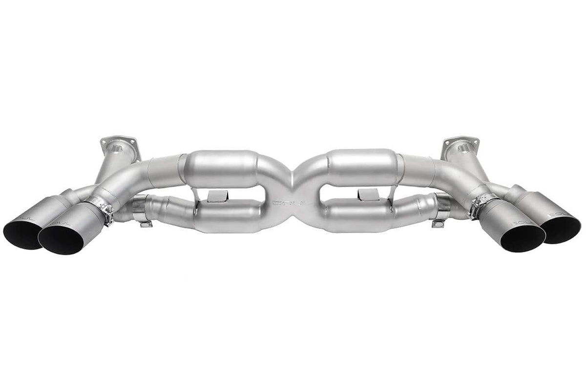 Kies-Motorsports Soul Performance Porsche 991 Turbo SOUL Competition X-Pipe Exhaust System Main image