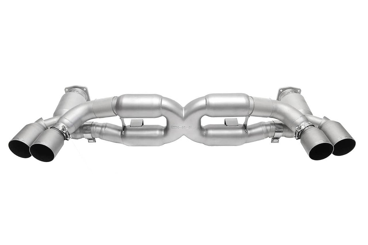 Kies-Motorsports Soul Performance Porsche 991 Turbo SOUL Sport X-Pipe Exhaust System