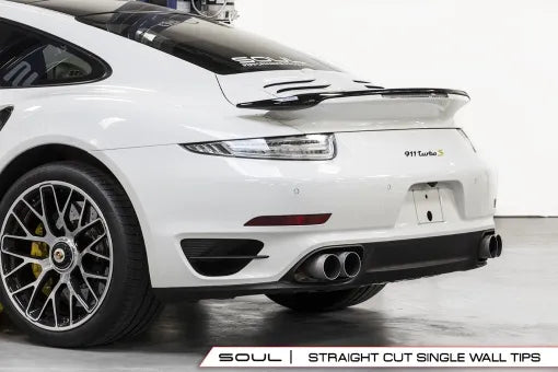 Kies-Motorsports Soul Performance Porsche 991 Turbo X-Pipe Exhaust