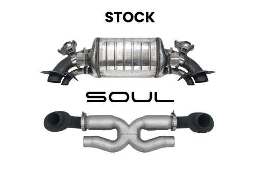 Kies-Motorsports Soul Performance Porsche 992.2 Carrera (Base / T / S) SOUL X-Pipe Exhaust System