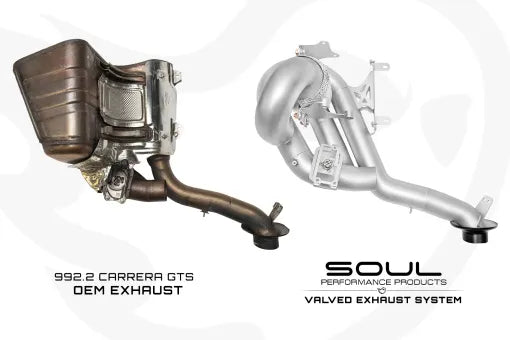 Kies-Motorsports Soul Performance Porsche 992.2 Carrera GTS SOUL Valved Exhaust Package