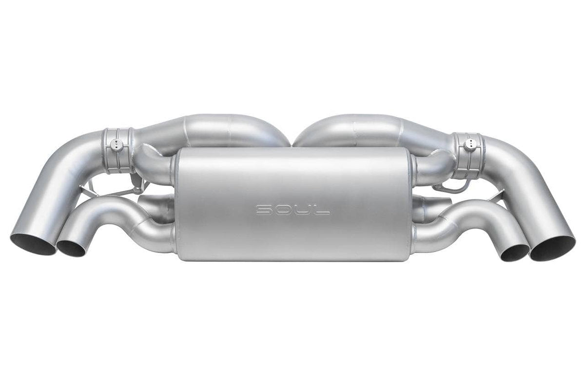 Kies-Motorsports Soul Performance Porsche 992 Turbo SOUL Valved Exhaust System