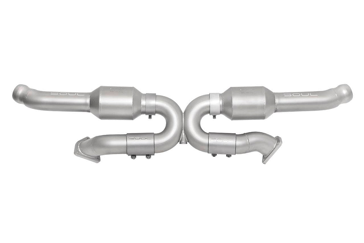 Kies-Motorsports Soul Performance Porsche 993 Carrera Sport Catalytic Converter X-Pipe