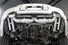 Kies-Motorsports Soul Performance Porsche 996 GT2 Competition X-Pipe Exhaust System (includes Cat Bypass Pipes) - Reuse factory tips