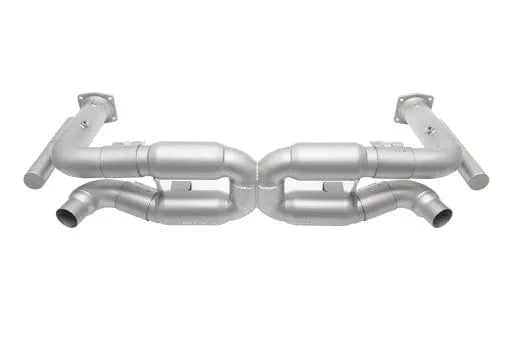 Kies-Motorsports Soul Performance Porsche 996 GT2 Competition X-Pipe Exhaust System (includes Cat Bypass Pipes) - Reuse factory tips