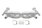 Kies-Motorsports Soul Performance Porsche 996 GT2 Competition X-Pipe Exhaust System (includes Cat Bypass Pipes) - Reuse factory tips