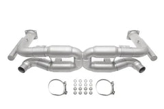 Kies-Motorsports Soul Performance Porsche 996 GT2 Competition X-Pipe Exhaust System (includes Cat Bypass Pipes) - Reuse factory tips