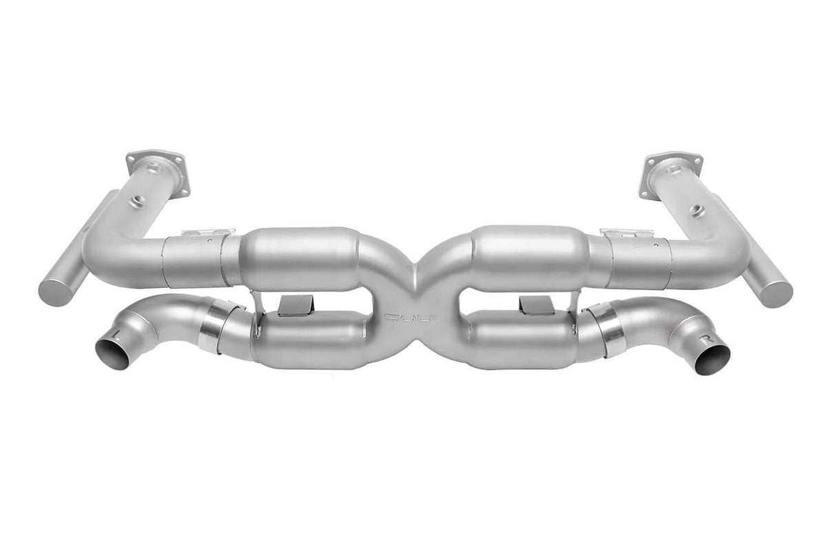 Kies-Motorsports Soul Performance Porsche 996 Turbo Competition X-Pipe Exhaust System