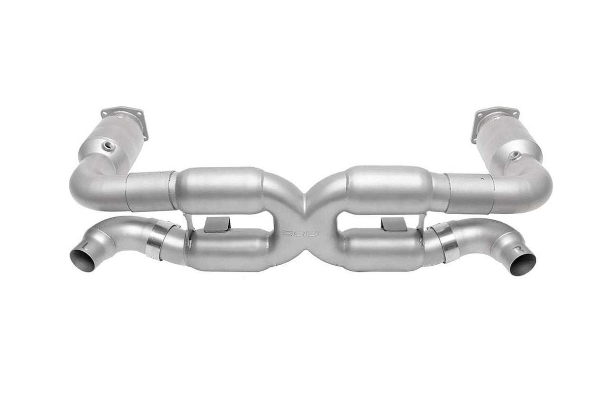 Kies-Motorsports Soul Performance Porsche 996 Turbo Sport X-Pipe Exhaust System