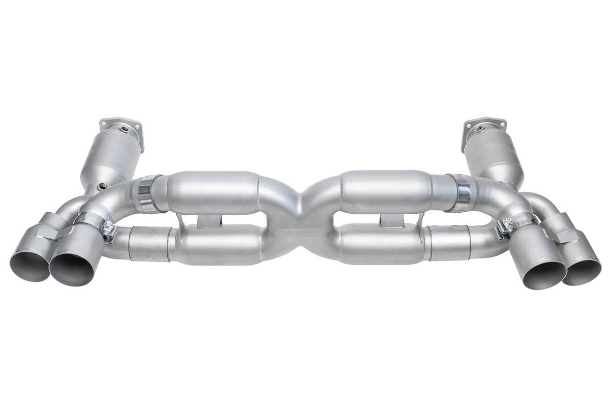 Kies-Motorsports Soul Performance Porsche 997.1 Turbo Sport X-Pipe Exhaust System