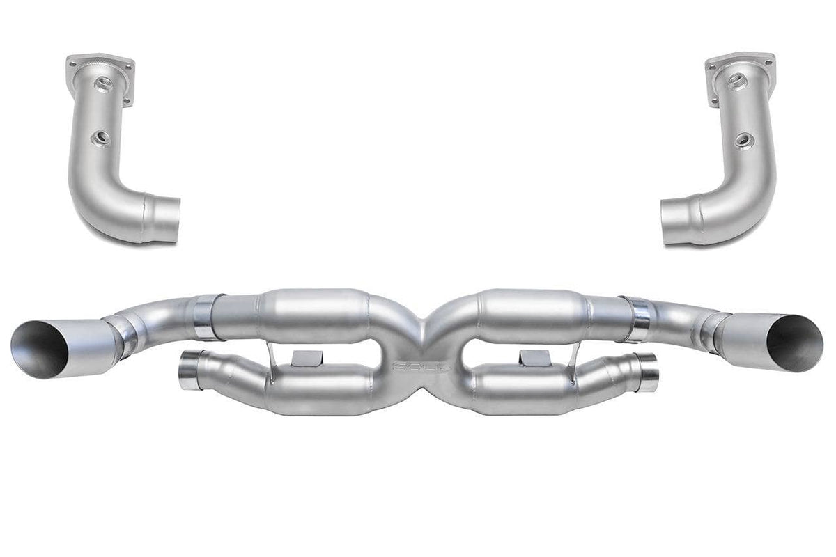 Kies-Motorsports Soul Performance Porsche 997.2 Turbo Competition SOUL X-Pipe Exhaust System