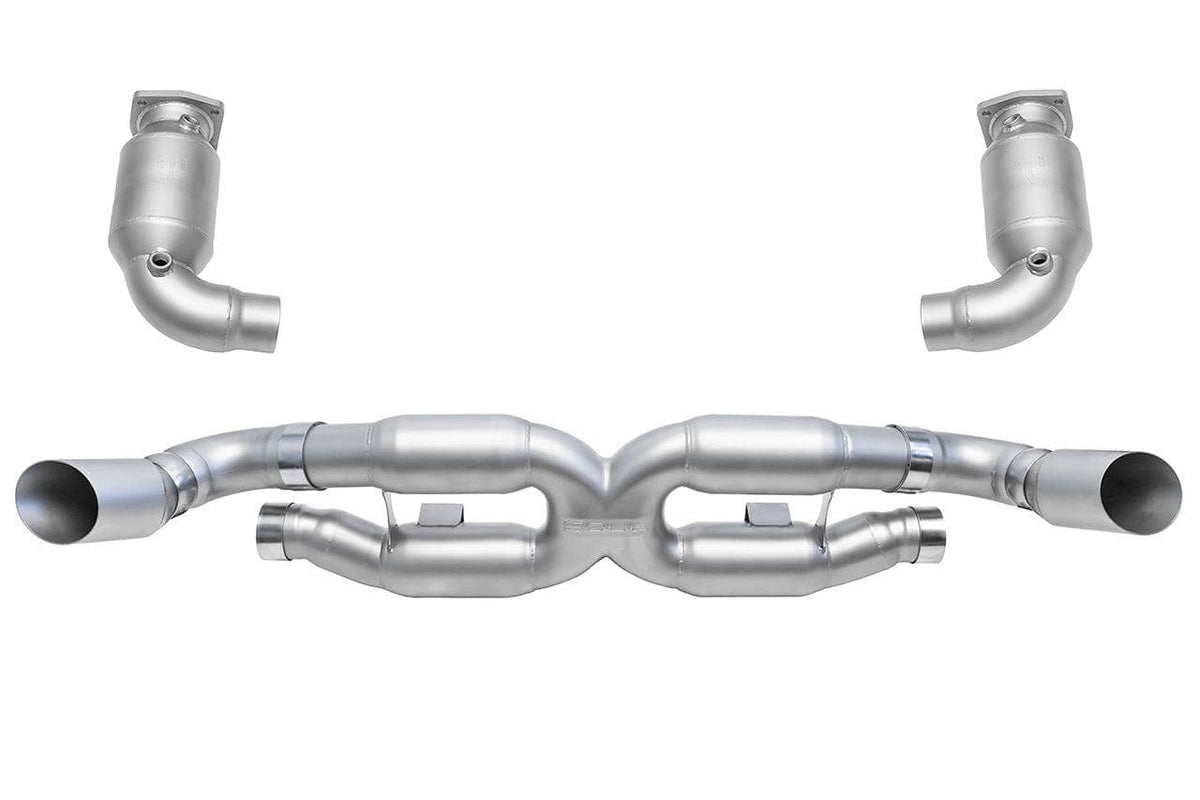 Kies-Motorsports Soul Performance Porsche 997.2 Turbo Sport SOUL X-Pipe Exhaust System