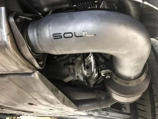 Kies-Motorsports Soul Performance Porsche 997 / 997.2 GT3 Side Muffler Bypass Pipes (non-valved)