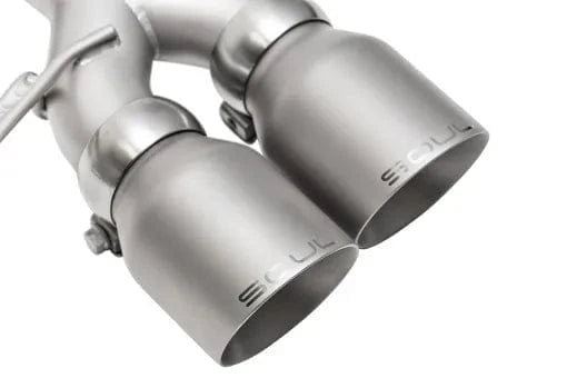 Kies-Motorsports Soul Performance Porsche Macan 2.0T Resonated Muffler Bypass Exhaust