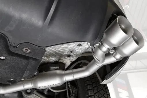 Kies-Motorsports Soul Performance Porsche Macan 2.0T Resonated Muffler Bypass Exhaust