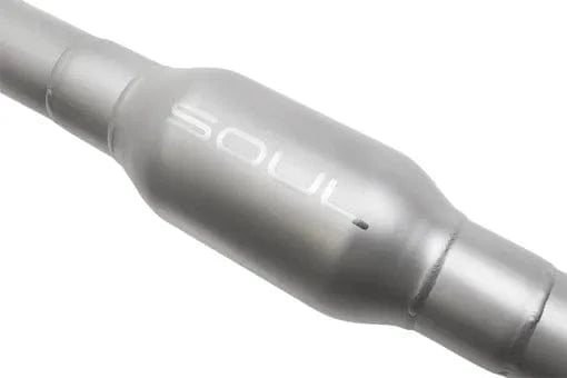 Kies-Motorsports Soul Performance Porsche Macan 2.0T Resonated Muffler Bypass Exhaust