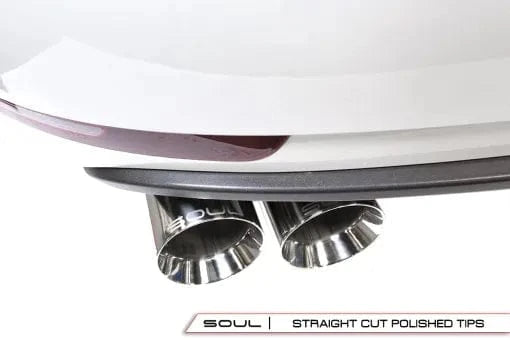 Kies-Motorsports Soul Performance Porsche Macan 2.0T Resonated Muffler Bypass Exhaust