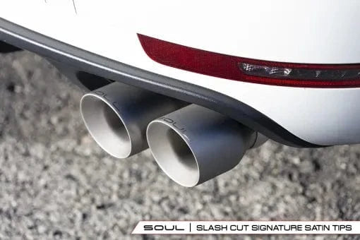 Kies-Motorsports Soul Performance Porsche Macan S / GTS / Turbo 3.0 / 3.6TT Resonated Muffler Bypass Exhaust 2014-2018