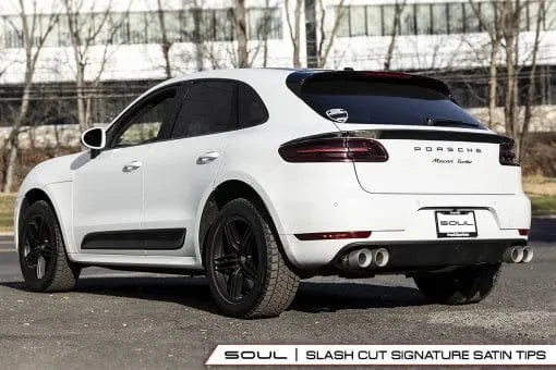 Kies-Motorsports Soul Performance Porsche Macan S / GTS / Turbo 3.0 / 3.6TT Resonated Muffler Bypass Exhaust 2014-2018