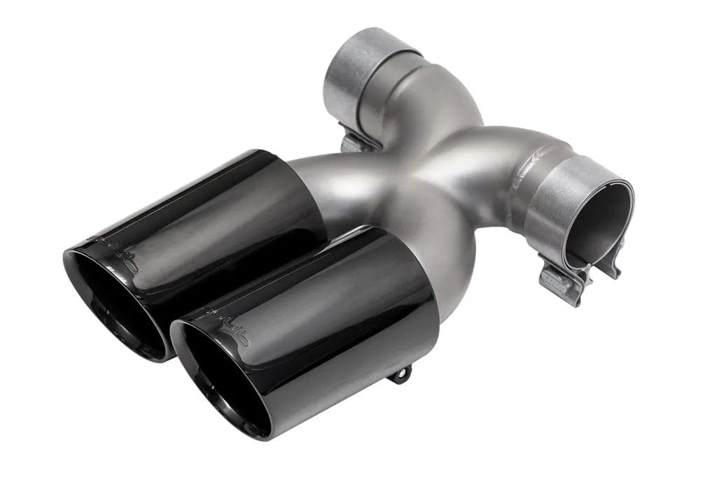 Kies-Motorsports Soul Performance SOUL 05-08 Porsche 987.1 Cayman / Boxster Bolt-On X-Pipe w/ Tips - Slash Cut Signature Satin Tips Main image