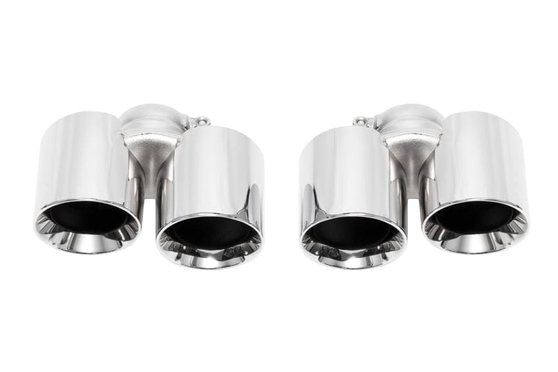Kies-Motorsports Soul Performance SOUL 12-16 Porsche 991.1 Carrera Base (without PSE) Bolt On Exhaust Tips - Polished Chrome Main image