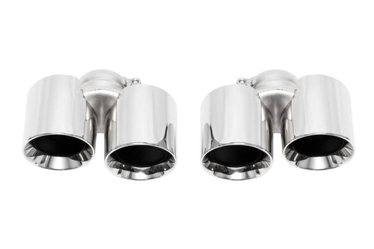 Kies-Motorsports Soul Performance SOUL 12-16 Porsche 991.1 Carrera Base (without PSE) Bolt On Exhaust Tips - Polished Chrome