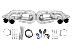 Kies-Motorsports Soul Performance SOUL 12-16 Porsche 991.1 Carrera Base (without PSE) Valved Perf. Exhaust - Pol. Chrome Tips - w/ VC