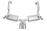 Kies-Motorsports Soul Performance SOUL 13-16 Porsche 981 Cayman / Boxster Valved Exhaust - Slash Cut Signature Satin Tips