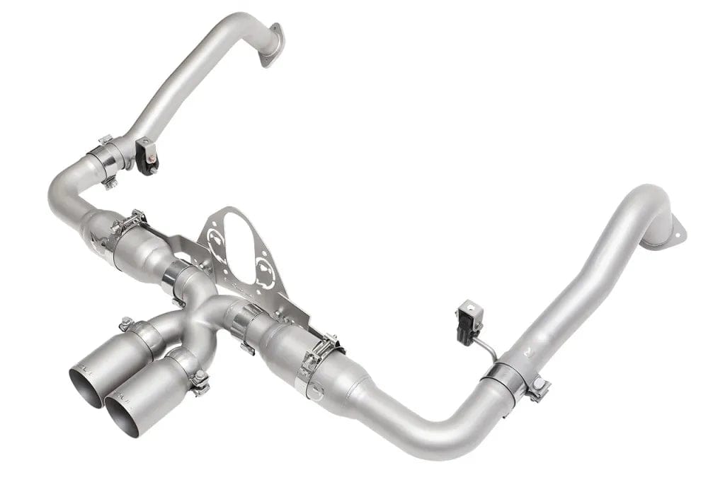 Kies-Motorsports Soul Performance SOUL 15-16 Porsche 981 GT4 / Spyder Race Exhaust - Manual - Slash Cut Signature Satin Tips