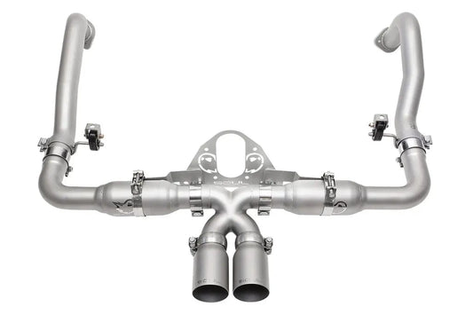 Kies-Motorsports Soul Performance SOUL 15-16 Porsche 981 GT4 / Spyder Race Exhaust - Manual - Slash Cut Signature Satin Tips