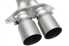 Kies-Motorsports Soul Performance SOUL 2022 Porsche 992 GT3 Catted Exhaust System - 4in Straight Cut Sig. Satin Tips