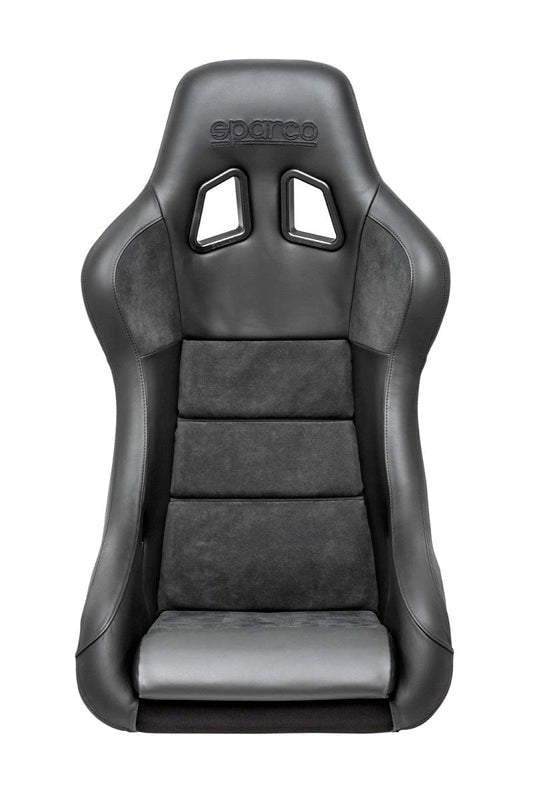 Kies-Motorsports SPARCO Sparco Seat QRT Performance Leather/Alcantara Black (Must Use Side Mount 600QRT)