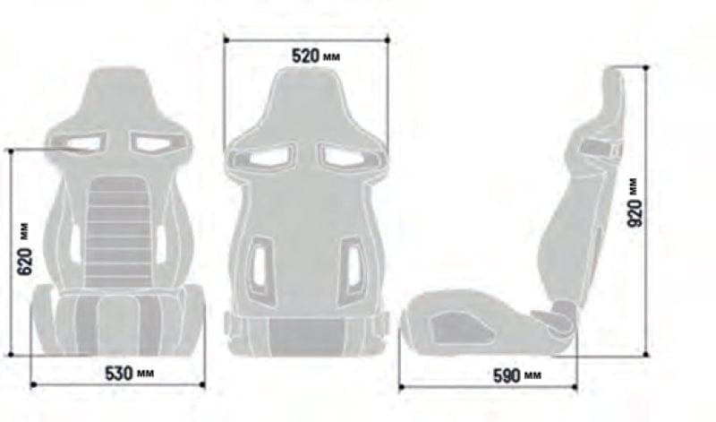 Kies-Motorsports SPARCO Sparco Seat R333 2021 Black Main image