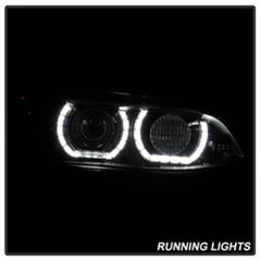 Kies-Motorsports SPYDER Spyder 08-10 BMW F92 3 Series Projector Headlights - LED DRL - Black (PRO-YD-BMWE9208-DRL-BK)