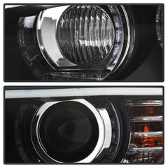 Kies-Motorsports SPYDER Spyder 08-10 BMW F92 3 Series Projector Headlights - LED DRL - Black (PRO-YD-BMWE9208-DRL-BK)