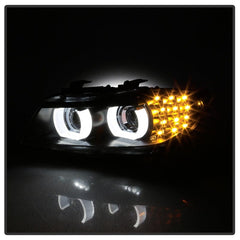 Kies-Motorsports SPYDER Spyder 09-12 BMW E90 3-Series 4DR HID w/ AFS Only - LED Turn - Black - PRO-YD-BMWE9009-AFSHID-BK