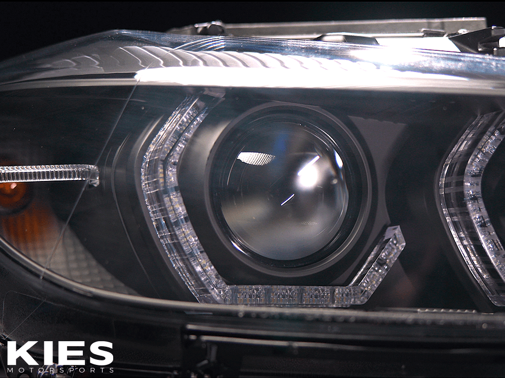 Spyder 12-14 BMW F30 3 Series 4DR Projector Headlights - Black PRO