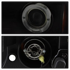 Kies-Motorsports SPYDER Spyder 99-01 BMW E46 3 Series 4DR Projector Headlights 1PC LED Halo (PRO-YD-BMWE46-4D-HL-AM-BSM)